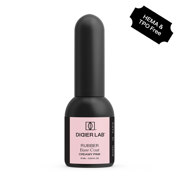 Camouflage Rubber Base Coat - creamy pink , 10ml