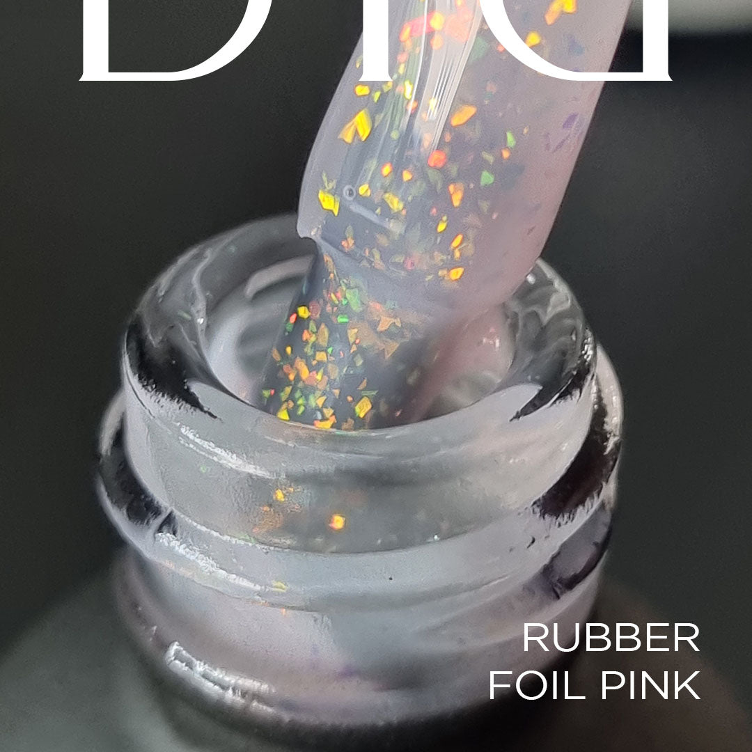 Rubber Βάση foil, pink, 10ml