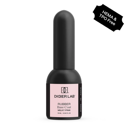 Camouflage Rubber Base Coat - milky pink, 10ml
