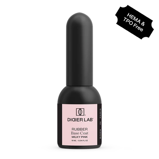 Camouflage Rubber Base Coat - milky pink, 10ml