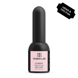 Camouflage Rubber Base Coat - milky pink, 10ml