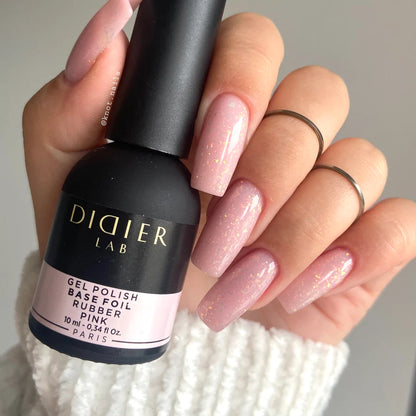 Rubber Βάση foil, pink, 10ml