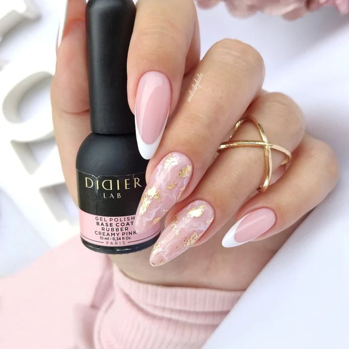 Camouflage Rubber Base Coat - creamy pink , 10ml