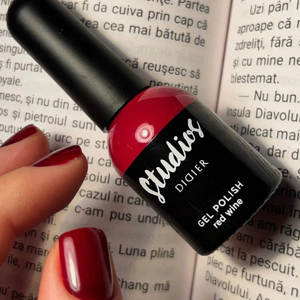 Τζελ Νυχιών Studios Didier - Red Wine, 8ml