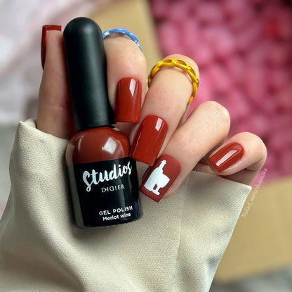 Τζελ βερνίκι νυχιών "Studios Didier", Merlot wine, 8ml