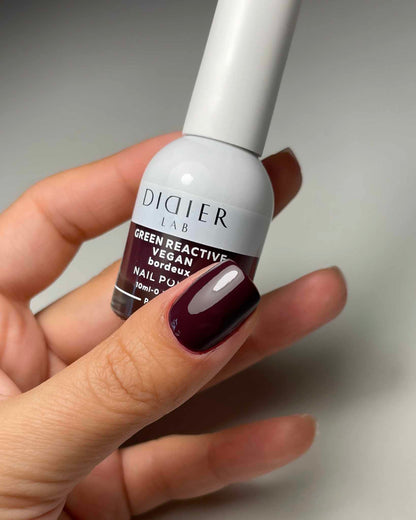Green Reactive, Vegan βερνίκι "Didier Lab", bordeux, 10ml