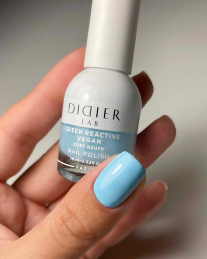 Green Reactive, Vegan βερνίκι "Didier Lab", coat azure, 10ml