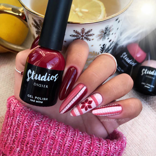 Τζελ Νυχιών Studios Didier - Red Wine, 8ml