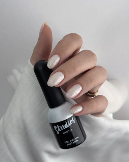 Τζελ Βερνίκι Studios "Didier Lab", Pearl white,  8ml