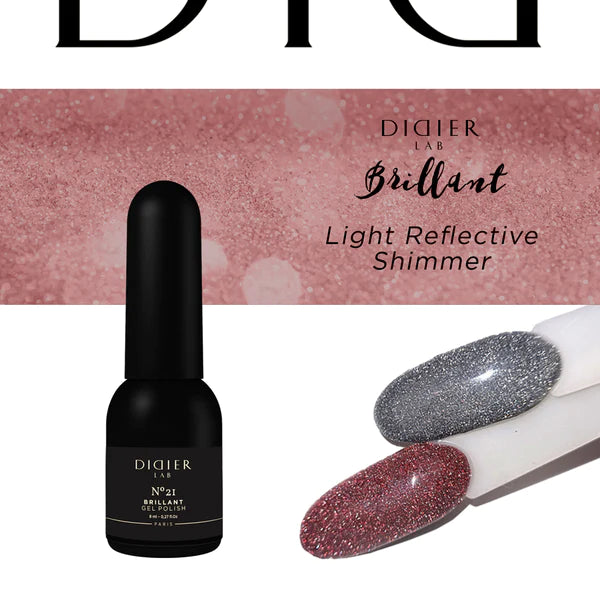Τζελ Βερνίκι Brillant "Didier Lab", No21, 8ml