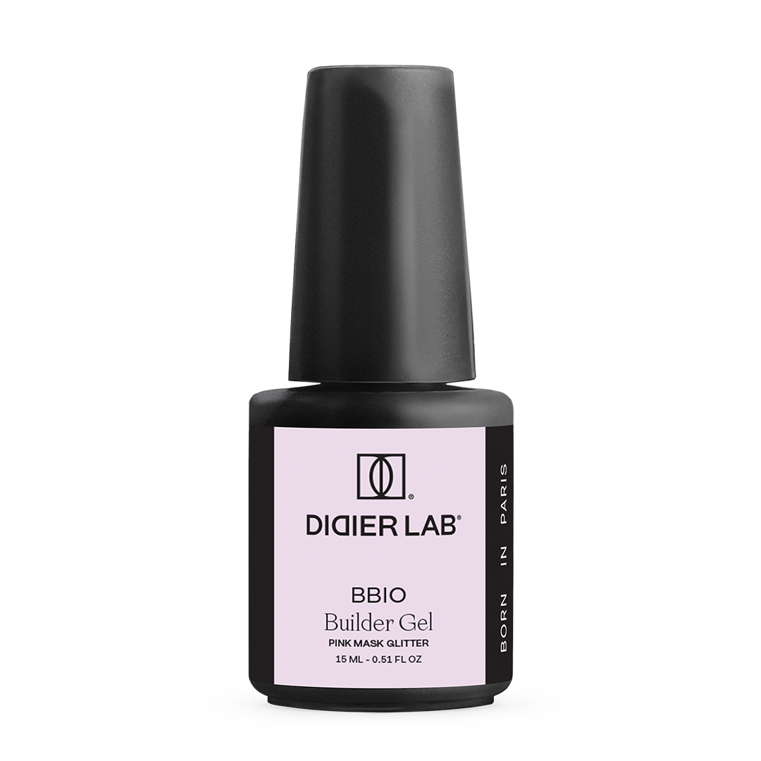 Τζελ Δόμησης BBIO "Didier Lab", Pink Mask Glitter, 15ml