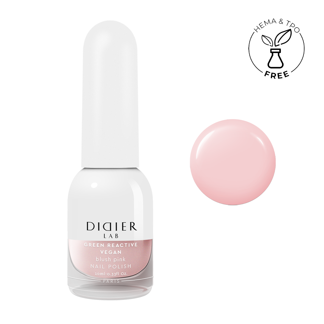 Green Reactive, Vegan βερνίκι "Didier Lab", blush pink, 10ml