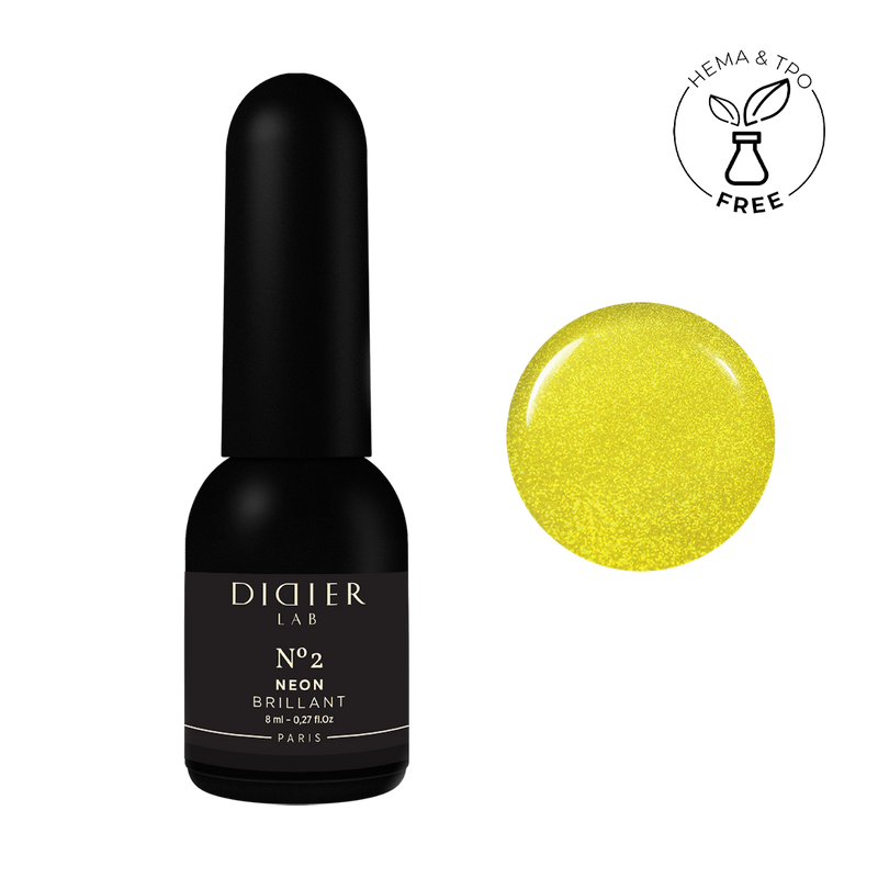 Τζελ Βερνίκι  "Didier Lab", Brillant NEON, No2, 8ml