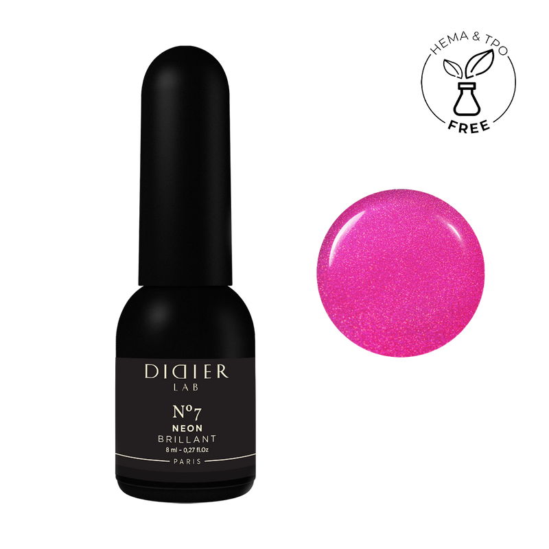 Τζελ Βερνίκι  "Didier Lab", Brillant NEON, Νο7, 8ml