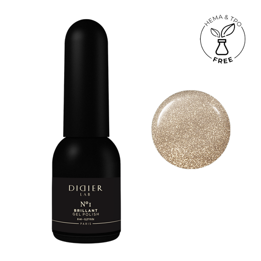 Τζελ Βερνίκι Brillant "Didier Lab", No1, 8ml