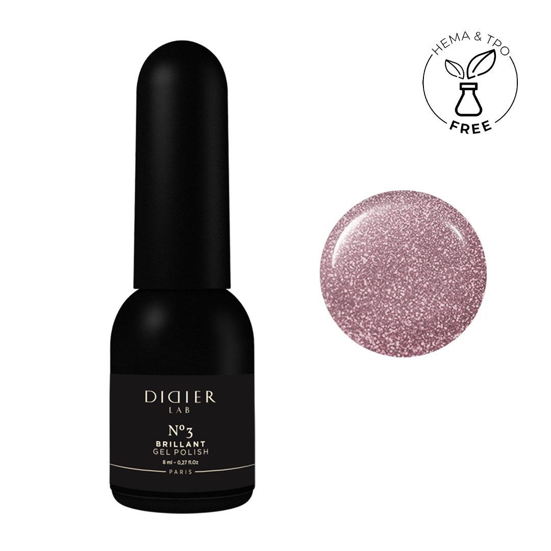 Τζελ Βερνίκι Brillant "Didier Lab", No3, 8ml