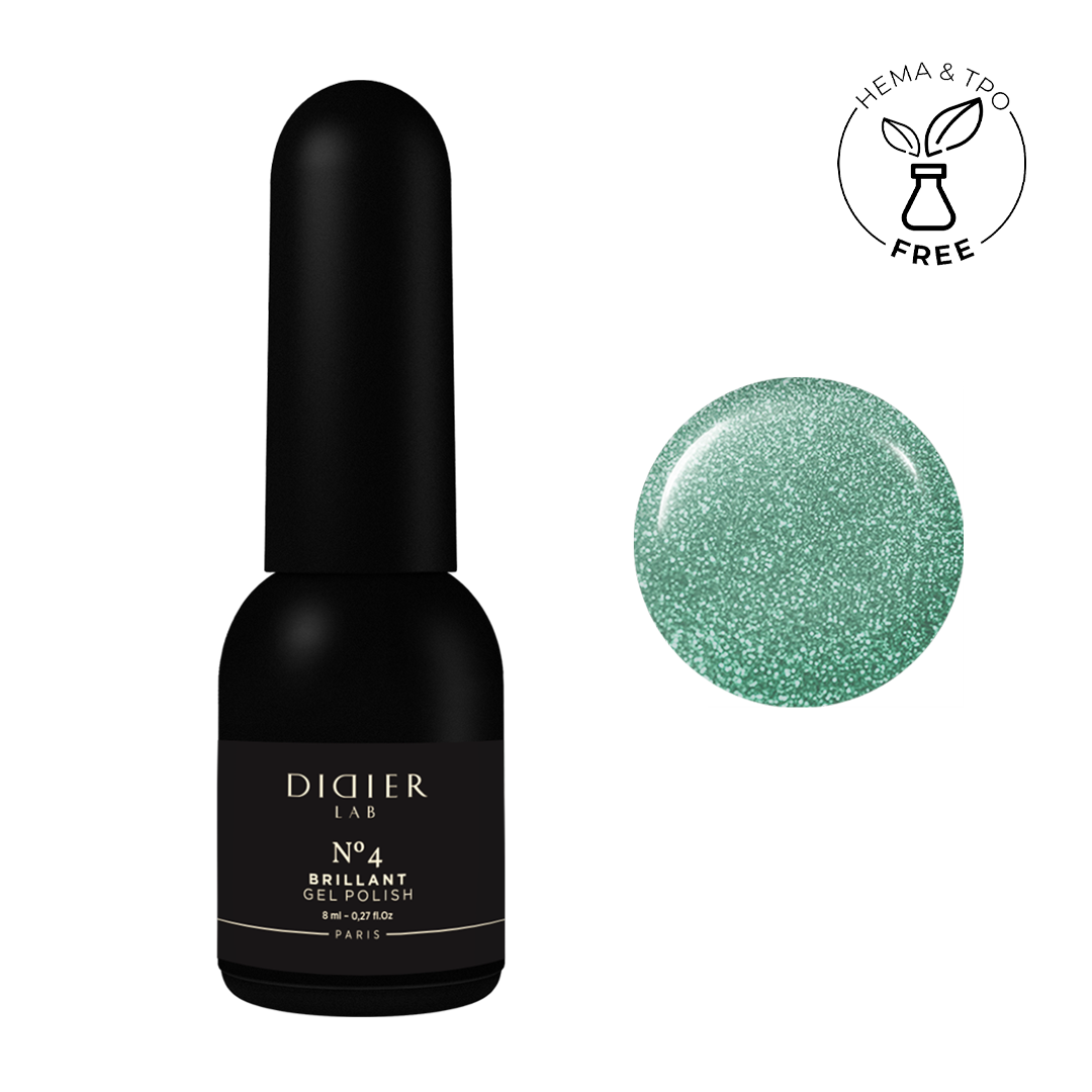 Τζελ Βερνίκι Brillant "Didier Lab", No4, 8ml