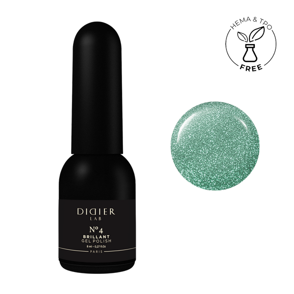 Τζελ Βερνίκι Brillant "Didier Lab", No4, 8ml