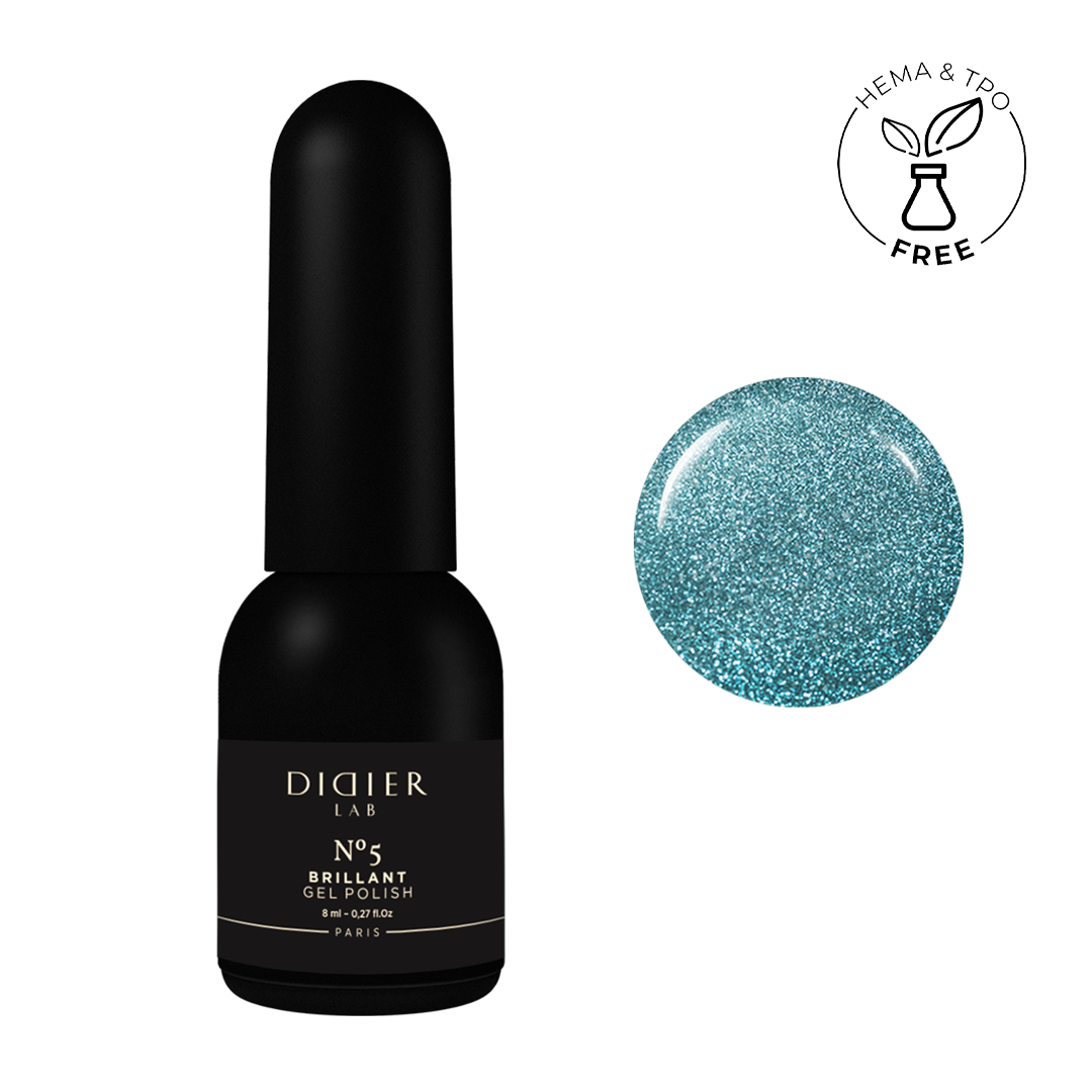Τζελ Βερνίκι Brillant "Didier Lab", No5, 8ml
