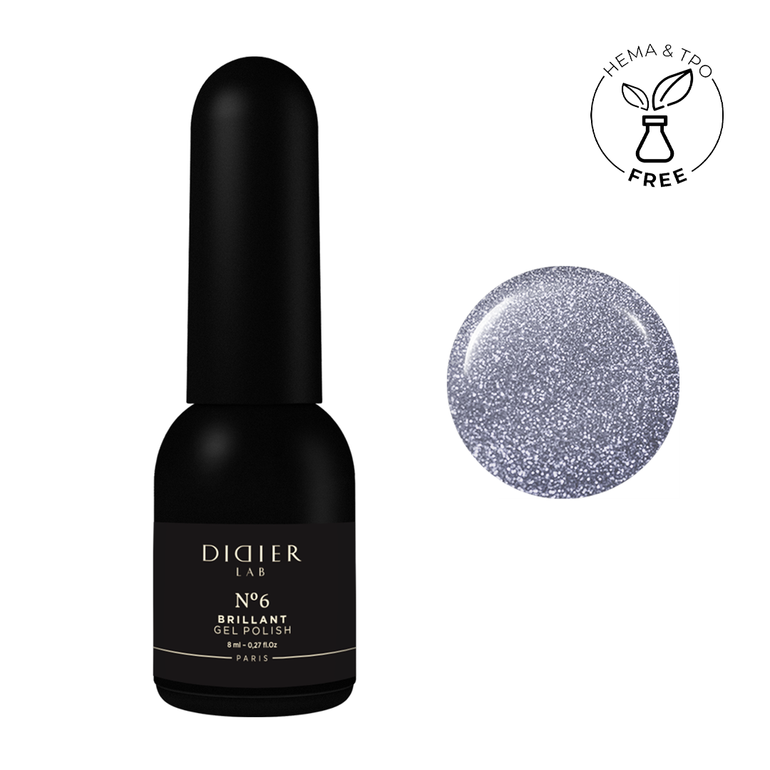 Τζελ Βερνίκι Brillant "Didier Lab", No6, 8ml