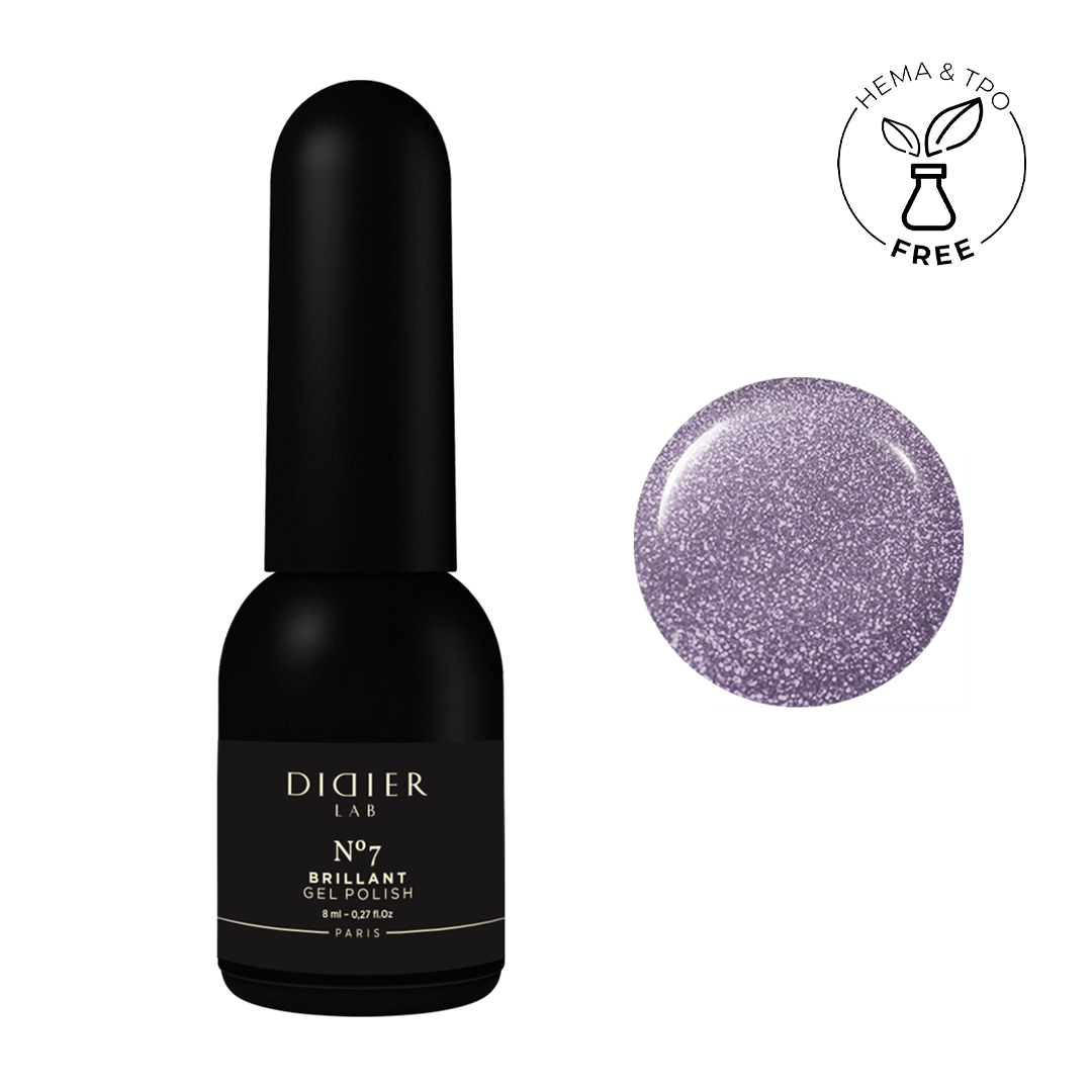 Τζελ Βερνίκι Brillant "Didier Lab", No7, 8ml