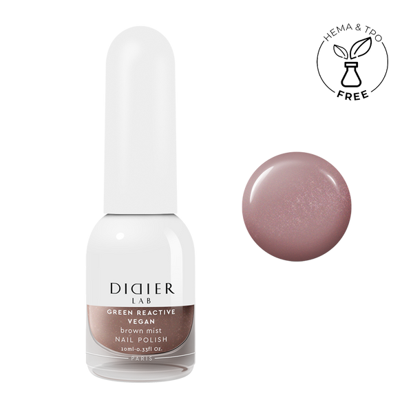 Green Reactive, Vegan βερνίκι "Didier Lab", brown mist, 10ml