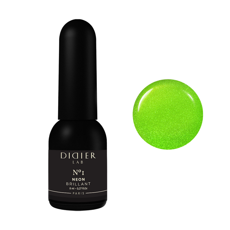 Gel βερνίκι "Didier Lab", Brillant NEON, No1, 8ml