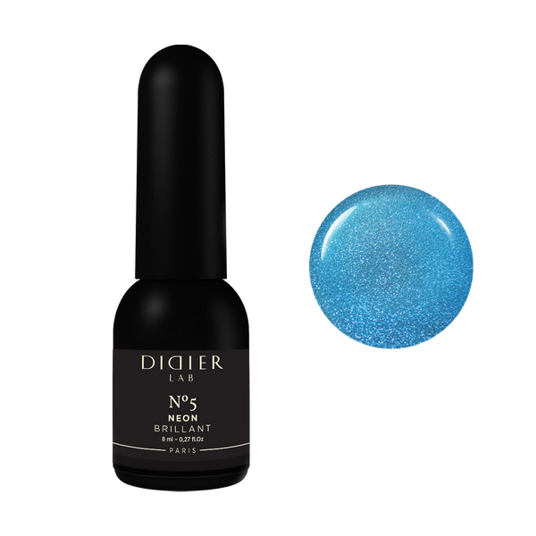 Gel βερνίκι "Didier Lab", Brillant NEON, No5, 8ml