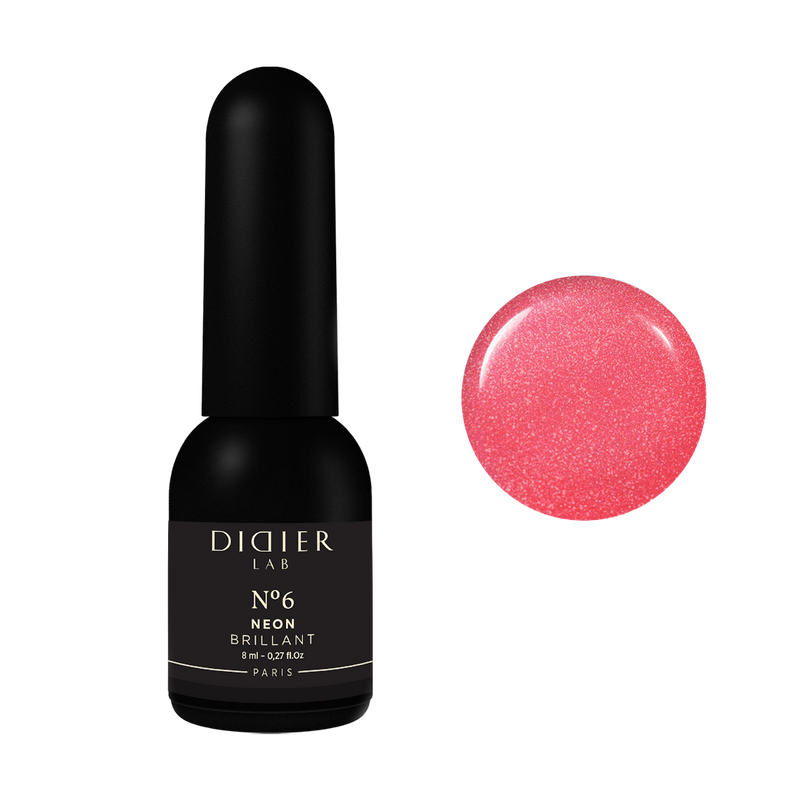 Gel βερνίκι "Didier Lab", Brilliant NEON, No6 , 8ml