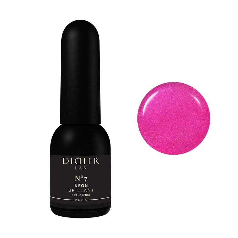 Gel βερνίκι "Didier Lab", Brillant NEON, Νο7, 8ml