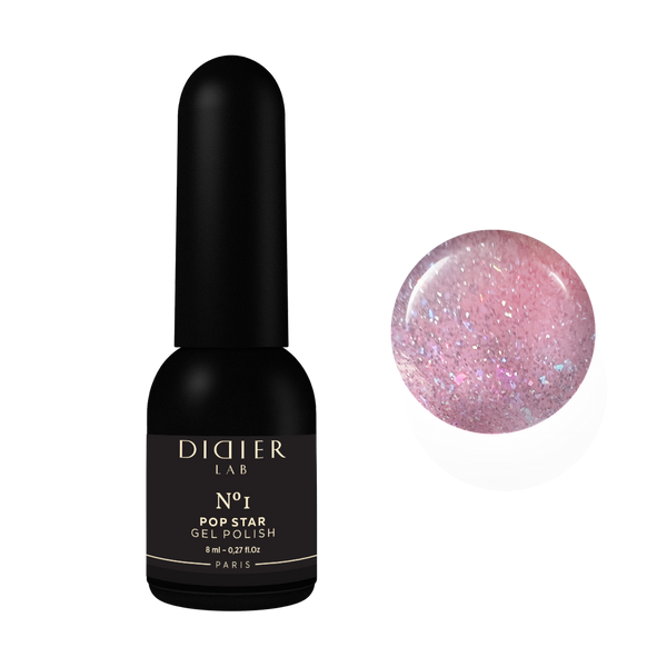 Gel βερνίκι "Didier Lab", POP Star, Νο1, 8ml