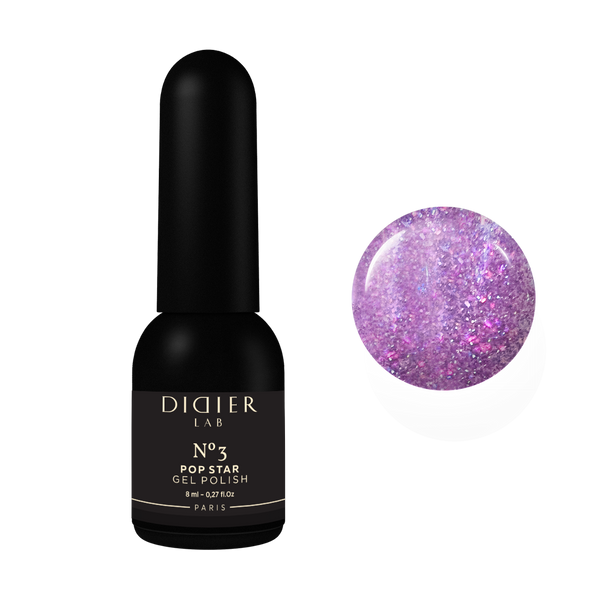 Τζελ Βερνίκι "Didier Lab", POP Star, Νο3 , 8ml