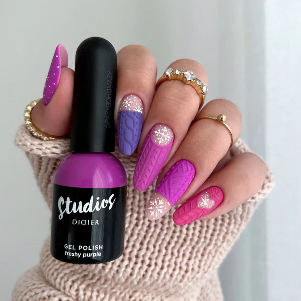 Τζελ Βερνίκι Studios "Didier Lab", Freshy purple,  8ml