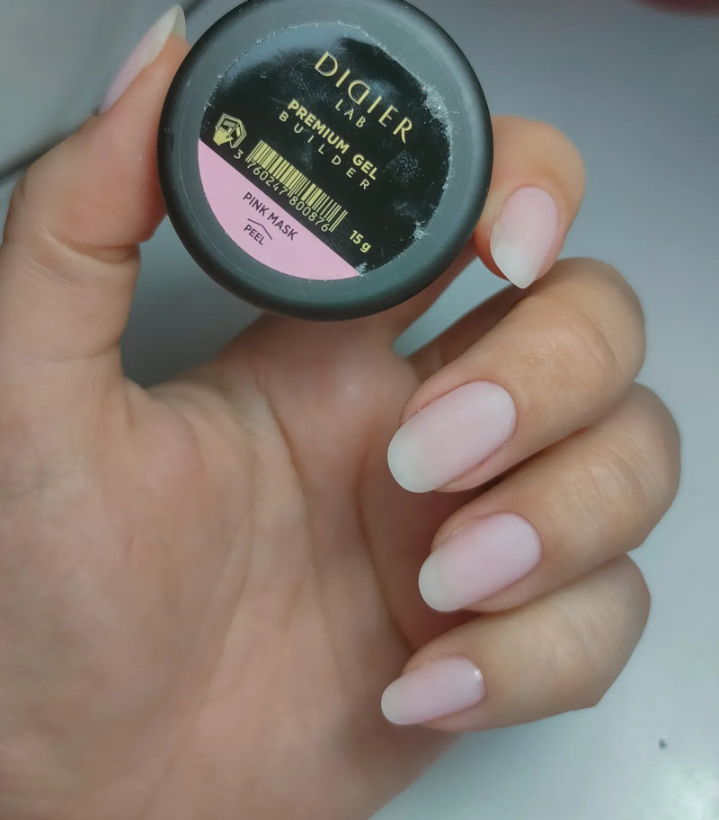 Premium Τζελ Δόμησης Didier Lab - Pink Mask, 50g