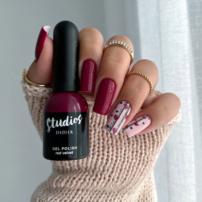 Τζελ Βερνίκι Studios "Didier Lab", Red velvet, 8ml