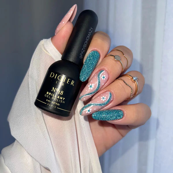 Τζελ Βερνίκι Brillant "Didier Lab", No18, 8ml