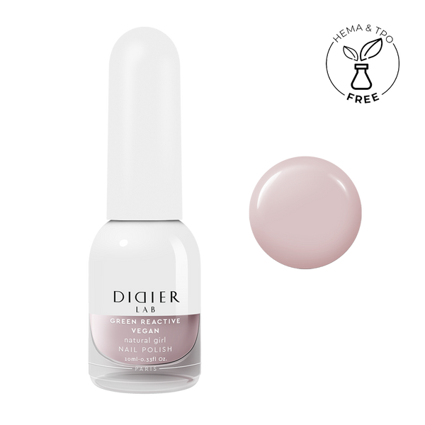 Green Reactive, Vegan βερνίκι "Didier Lab", natural girl, 10ml