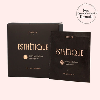 Didier Lab Esthétique - No.3 Boosting Mask Lamination Φρυδιών, 1,5mlx10τεμ.