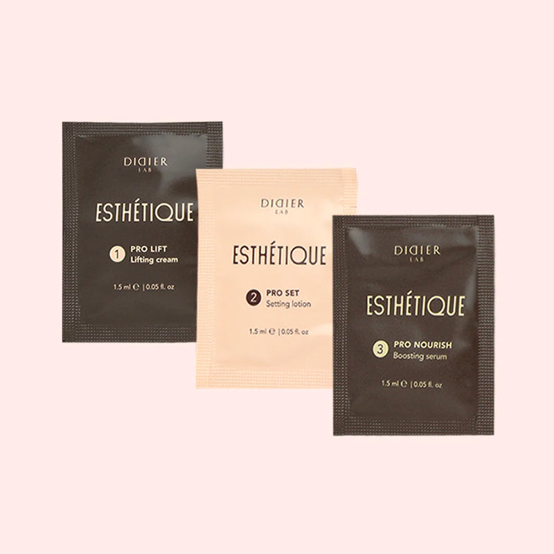 Didier Lab Esthétique - Σετ Lamination Φρυδιών, 3x1τεμ.x1,5 ml