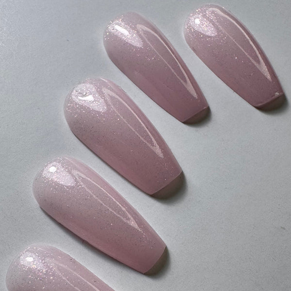 Top Coat No Wipe, Glitter Pink, Didier Lab, 10ml