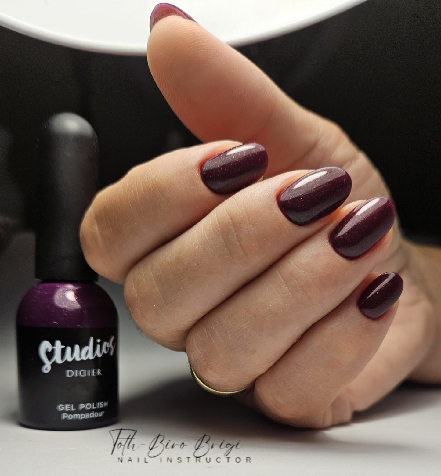 Τζελ Βερνίκι Studios "Didier Lab", Pompadour, 8ml