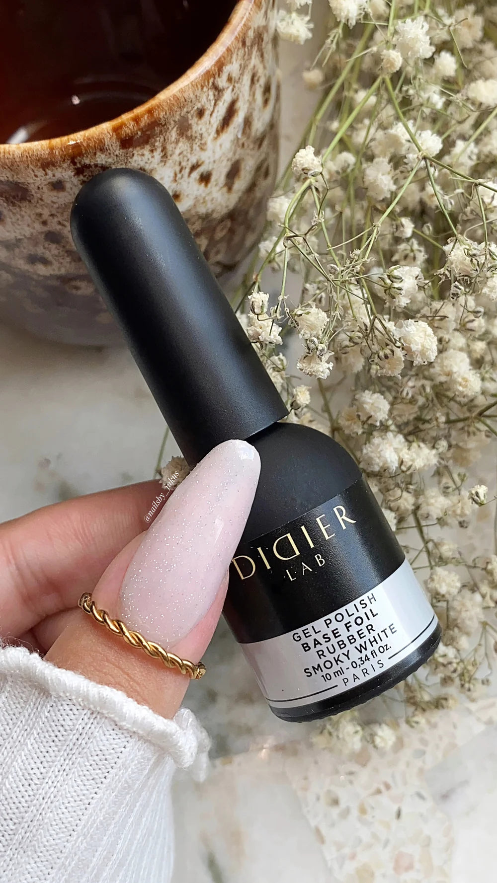 Rubber Βάση foil, smoky white , 10ml