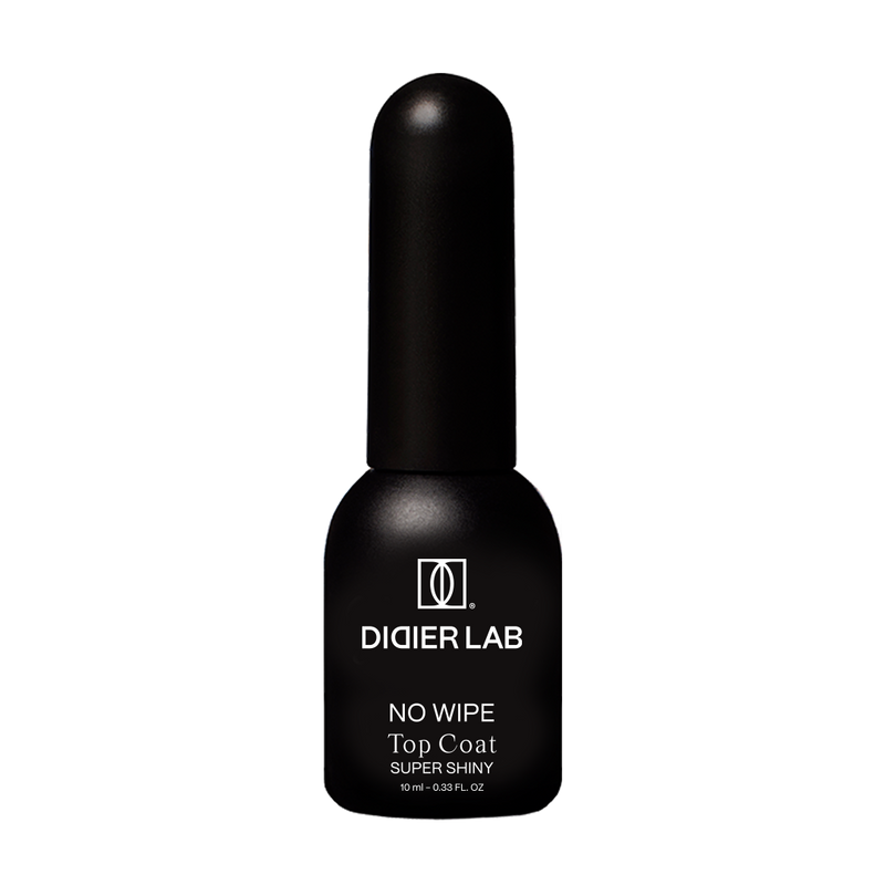 Top Coat no Wipe Super Shiny, Didier Lab, χωρίς HEMA & TPO , Ασφαλής Φόρμουλα, 10ml