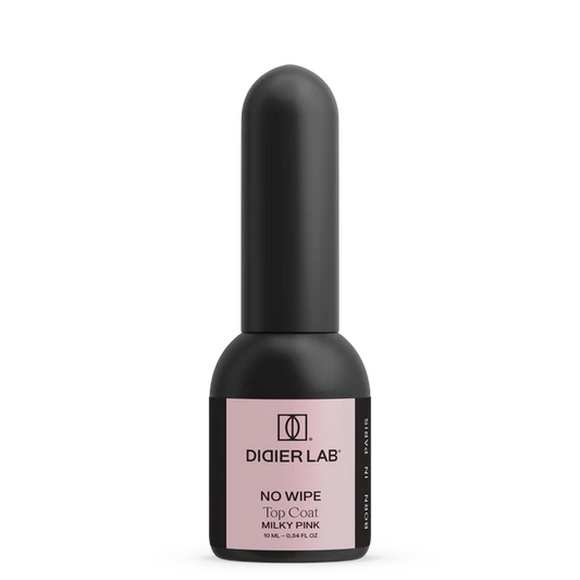 Top coat no wipe "Didier lab", Milky Pink, 10ml
