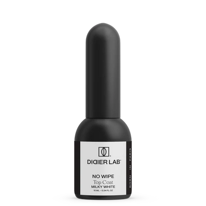 Top coat no wipe "Didier lab", Milky White, 10ml