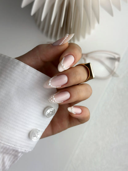 Top coat no wipe "Didier lab", Milky White, 10ml