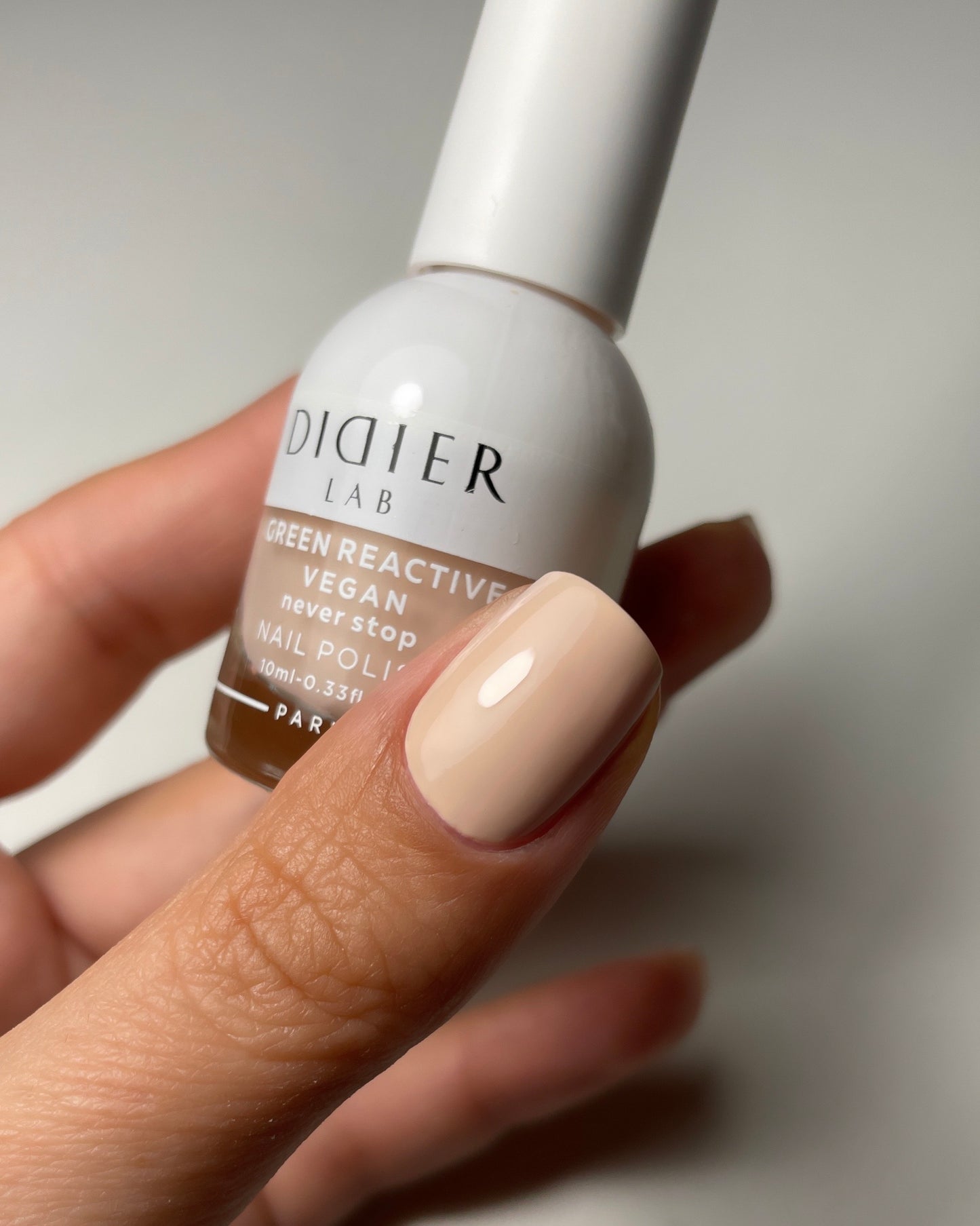 Green Reactive, Vegan βερνίκι "Didier Lab", never stop, 10ml