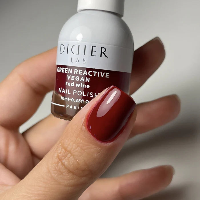 Green Reactive, Vegan βερνίκι "Didier Lab", red wine, 10ml
