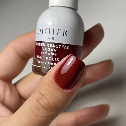 Green Reactive, Vegan βερνίκι "Didier Lab", red wine, 10ml