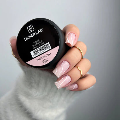 Fiber builder gel "Didier Lab", Pink Blush, 50gr